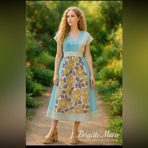 Bohemian Patchwork Dress